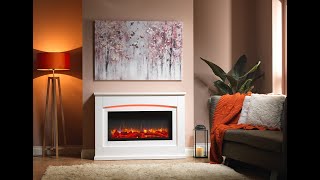 Danby Electric Fireplace Endeavour Fires UK [upl. by Retsae]