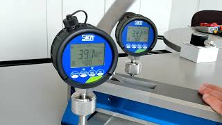 SIKA P160T  pneumatic pressure generation up to 200 bar  without any problems [upl. by Lseil]