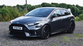 FORD FOCUS RS Mk3 Review  Race Mode  Exhaust Sounds [upl. by Rowe]