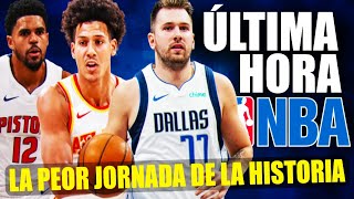 Mavs APLASTAN 🚨 Luka IMPARABLE 🔥 Trae y Jalen 💥 Pelicans SIN SUERTE ❌ Pistons 🤯 ULTIMA HORA NBA [upl. by Ellery]