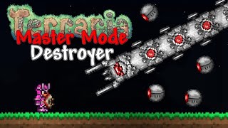 How To Defeat Destroyer In Terraria Master Mode [upl. by Ettenot574]