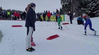 Ingeborg Rustad langrenn junior NC2 Granåsen februar 2024 [upl. by Llerrej502]