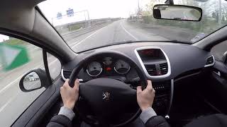 Peugeot 207 14 VTi 2011  POV Drive [upl. by Llerut398]