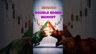 Double Edged Market  trading stockmarket [upl. by Ollehto693]