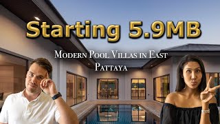 Baan Pattaya 6  Modern Pool Villas Pattaya  Pearl Property Review EP 2 [upl. by Ennaeel633]