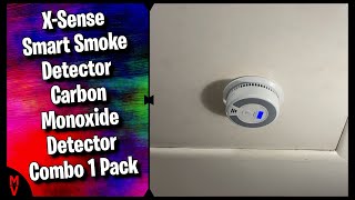 XSense Smart Smoke Detector Carbon Monoxide Detector Combo 1 pack [upl. by Eisnil915]