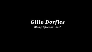 Exposición “Gillo Dorfles Obra gráfica 19912016 [upl. by Ical]