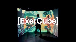 Introducing the ExerCube – An immersive fitness game [upl. by Judas]