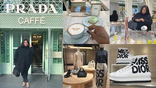 Shop London With Me Harrods  Prada Cafe  Harvey Nichols  TKMaxx [upl. by Jankey]