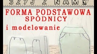 Forma podstawowa spódnicy i modelowanie Szycie krok po kroku dla początkujących [upl. by Froehlich]