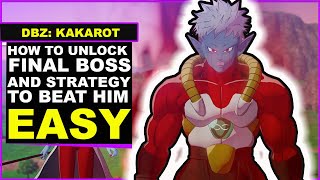 Dragon Ball Z Kakarot  How to Unlock and Defeat Mira Final Boss [upl. by Naicul933]