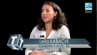 Philippe CLOSE et Leïla KABACHI candidats PS  Communales 2012  Maghreb TV [upl. by Redna]