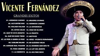 Vicente Fernandez Greatest Hits Álbum Completo  La Mejor Canción De Vicente Fernandez 2023 [upl. by Nabila]