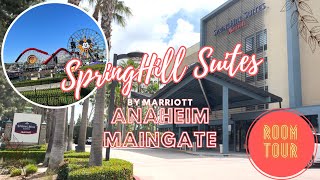 Hotel Room Tour SPRINGHILL Suites by Marriott Anaheim Maingate Walking distance to Disneyland [upl. by Nicki529]