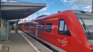 Abfahrt des Regionalexpress 3286Regionalexpress 3386 am 28052024 in Augsburg Hbf [upl. by Uda]