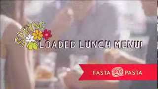 Fasta Pasta  Spring Loaded Lunch Menu Past Special [upl. by Hanikehs]