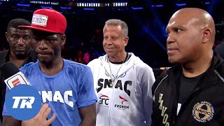 Richard Commey and Coach Andre Rozier Explain why they did not throw in the towel after Round 7 [upl. by Corkhill]