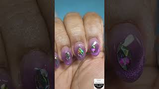 One Month Later  Halloween Set Removal gelnails deepcleaning satisfying [upl. by Avlem]