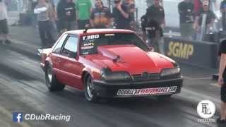 CDub Racing 4G63 Foxbody Mustang [upl. by Inattyrb]