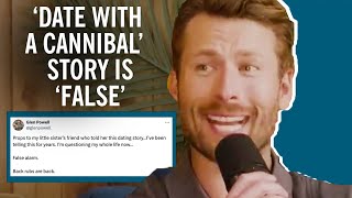 Glen Powell Finds Out His CANNIBAL DATE Story Is ‘False’ [upl. by Norman]