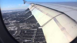 Emirates A380 Landing in Toronto [upl. by Nimajaneb]