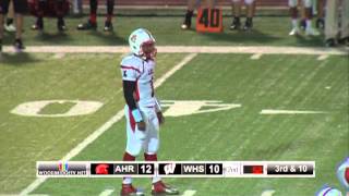 High School Football Woodbridge vs Bishop Ahr [upl. by Schaumberger]