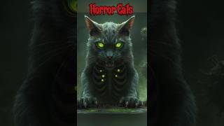 Horror Cats cat aicat shorts [upl. by Strepphon]