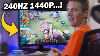 Samsungs Odyssey G7 Gaming Monitor  Is 1440p 240Hz Worth it Vs AOC 24G2Benq EW3280U [upl. by Aerdnaid]