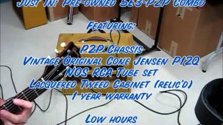 Tweed Deluxe Speed Shop  Just In  Preowned 5E3 P2P Combo [upl. by Ofori483]