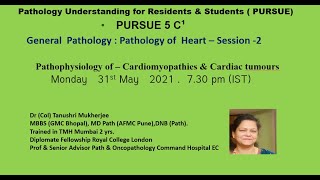 Pursue 24E Uploaded Pathophysiology of – Cardiomyopathies amp Cardiac tumors [upl. by Pyne]