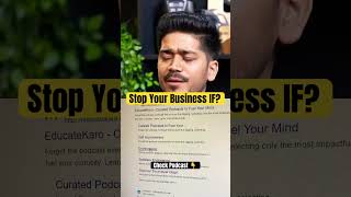 Stop Your Business If Shark Tank India  Azahar Iqubal  sharktank inshorts shorts [upl. by Rebekkah]