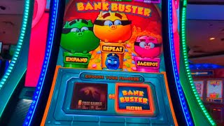 Active Bank Buster Slot at Silver Legacy at 3am 😜😁 reno lowrolling slots casino [upl. by Annaili]