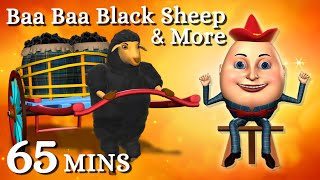 Baa Baa Black Sheep  Humpty Dumpty Kids Songs amp More 3D English Nursery Rhymes For Children [upl. by Nitnelav]