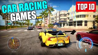 Top 10 Car Racing Games For LowSpecs PC 2023 [upl. by Radbun]