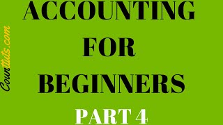 Accounting for Beginners  Part 4  Accruals amp Prepayments [upl. by Ennahoj398]