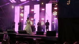 2022 Eurovision Serbia  Konstrakta  In corpore sano live at EuroVillage [upl. by Almeta819]