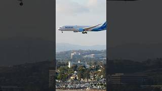 🇳🇴 Norse Atlantic Airways Boeing 7879 Dreamliner landing at LAX  LNLNR  planespotting shorts [upl. by Nahtahoj]