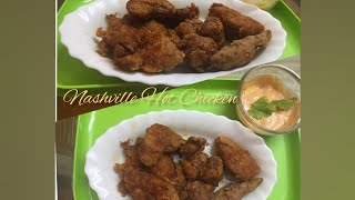 Nashville Hot Fried Chicken Recipe  How to make crispy nashville chicken [upl. by Elbon]