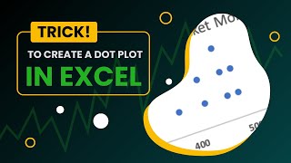 Trick to Create a Dot Plot in Excel StepbyStep [upl. by Nauhs]