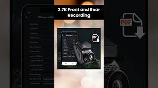 Vantrue S1 Pro Dash Cam Review 27K Front amp Rear Recording shorts [upl. by Abla]