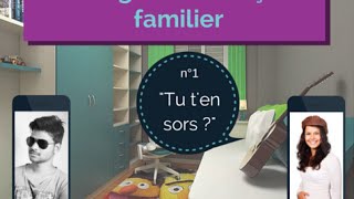 Dialogue en français familier n°1  quotTu ten sors quot [upl. by Jasun]