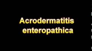 what is the definition of Acrodermatitis enteropathica Medical Dictionary Online [upl. by Kassity]