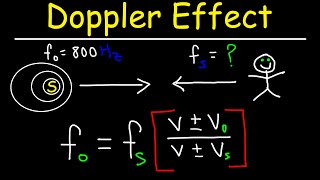 How To Solve Doppler Effect Physics Problems [upl. by Kat]