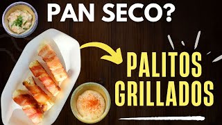 PALITOS DE PAN SECO GRILLADOS🥖👉 FÁCILES Y RÁPIDOS 🍞🔥panduro panseco panviejo [upl. by Figge]