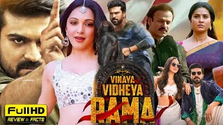 Vinaya Vidheya Rama Full Movie In Hindi Dubbed  Ram Charan  Kiara Advani  HD Facts and Revie [upl. by Atinad]