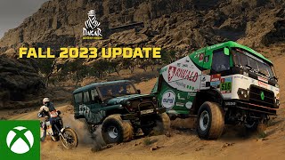 Dakar Desert Rally  Fall 2023 Update Trailer [upl. by Swerdna]