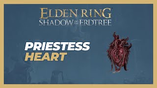 How to Use Priestess Heart  Elden Ring Shadow of the Erdtree [upl. by Ylebmik36]