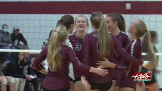 Western Christian and BoydenHull advance to region volleyball finals [upl. by Yelnats946]