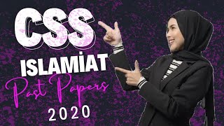 CSS Islamiat Past Papers 2020css islamiat preparation [upl. by Nylsirhc545]