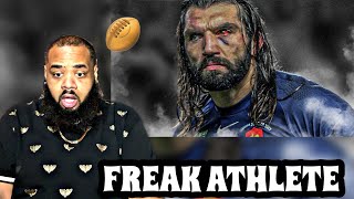 Sébastien Chabal Is An Aggressive Freak Of Nature  RUGBY REACTION [upl. by Ysied382]